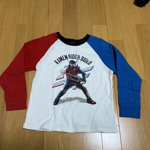 Kamen Rider Build Traincer 120см Топы Дети Младшие мальчики мальчики с длинным рукавом Uniqlo