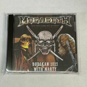 新品！ ME01A/B: MEGADETH - 23 WITH MARTY [メガデス]