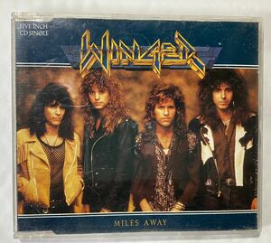 WINGER/MILES AWAY 輸入盤CDシングル