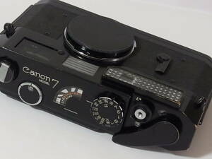 希少 キャノン CANON M39(L39スクリューマウント)レンジファインダー カメラ Canon 7 ブラックペイント Black Paint ボディNO.879732 CANON