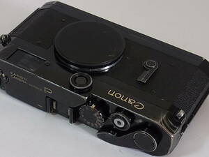 希少 キャノン CANON M39(L39スクリューマウント)レンジファインダー カメラ Canon P ブラックペイント Black Paint ボディNO.706418 CANON