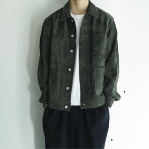 WACKOMARIA SUEDE LEATHER TRUCKER JACKET スエード ジャケット