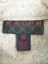 レディース 古着 90s RALPH Ralph Lauren ウッド トグルボタン ヘチマ襟 ヘビー ウール ジャケット XS 古着_画像8