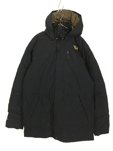 古着 MOUNTAIN HARD WEAR 2way ダウン ジャケット パーカー L 古着