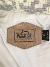 古着 90s USA製 WoolRich ネイティブ チマヨ 総柄 ウール ブランケット ロング コート コンチョボタン フード完備!! S_画像9