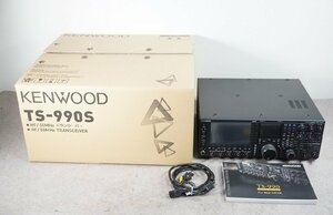 [NZ] [A4038217S] KENWOOD ケンウッド TS990S/TS-990S HF/50MHz TRANSCEIVER トランシーバー 取扱説明書、元箱等付き