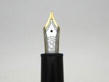 1000円スタート 万年筆 MONTBLANC モンブラン マイスターシュテュック No.146 ペン先4810 14K 585刻印 ブラック×ゴールド TNM P60001_画像2