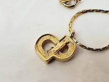 1000円スタート アクセサリーまとめ 8点 NINA RICCI/Christian Dior等 バングル ネックレス ゴールド ビンテージ レディース [10/11] P221_画像10