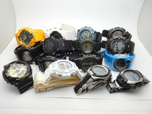 1000円スタート 腕時計 15点まとめ CASIO カシオ G-SHOCK GW-M5610/G-2300/MRG-1 チタン 他 QZ クオーツ/電波ソーラー [11] Q50001