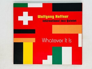 即決CD WOLFGANG HAFFNER international jazz quintet / whatever it is ウォルフガング・ハフナー 澤野工房 ライナー付き Z18