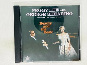 即決CD ペギー・リー ザ・ジョージ・シアリング Peggy Lee ＆ George Shearing / Beauty & the Beat! CDP 7 98454 2 X23