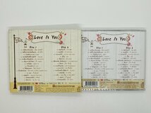 即決2CD アジア盤 Love is you / アルバム ２枚組 スリーブ付き G-0554008 Z62_画像2