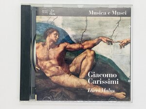 即決CD イタリア盤 GIACOMO CARISSIMI / Dives Malus / HISTORIA DIVITIS / Musica e Musei / Made in Italy Z61