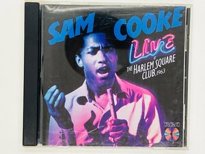 即決CD SAM COOKE LIVE AT THE HARLEM SQUARE CLUB 1963 / ONE NIGHT STAND / サム・クック / PCD1-5181 Z60