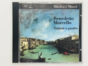 即決CD BENEDETTO MARCELLO Sinfonie a quattro / Musica e Musei CRA 8914 Z60