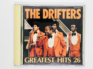 即決CD THE DRIFTERS GREATEST HITS 26 / ドリフターズ グレイテスト・ヒッツ 国内盤 TECP-25975 W03