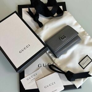 GUCCI グッチ GGマーモント（21年秋冬シリーズ限定色）６連キーケース