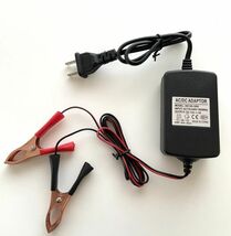 ヒッポクリップ 大型クリップ バッテリー 充電器 チャージャー バイク 12V クリップ バッテリー充電器 オートバイ 自動車 小型 原付 簡易_画像4