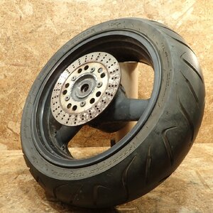 【送料Lサイズ】Kawasaki ZRT20A-0208** ZRX1200R リアホイール 17×5.50 R-1402 専用動画あり 検.( 20241 26 寅144