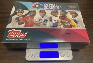 2023 Topps World Baseball Classic 新品未開封　1BOX 109g台　大谷翔平　wbc トレカ