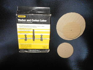 WASHER & Gasket Cutter ワッシャー、ガスケット、カッターU.S.A. GENERAL TOOLS Mfg.co,lnc.程度良い中古長期保管品