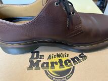 【送料無料】Dr.Martens ドクターマーチン　1461 CARPATHIAN TAN 3EYE SHOE オックスフォード ブラウン 3ホール UK8 中古 正規品 茶 約27cm_画像7