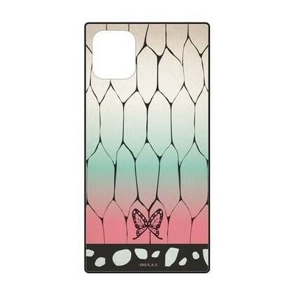 バンダイ 鬼滅の刃 iPhone 11/XR スクエア 強化ガラスケース 胡蝶 しのぶ(こちょう しのぶ) ホワイト