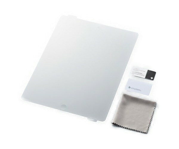 Simplism iPad3 iPad2 液晶保護 フィルム 光沢 クリスタルクリア クリーニングクロス TR-PFIPD2-CC