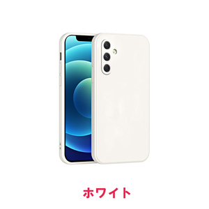 ホワイト Galaxy A54 5G ケース シリコン 保護ケース ハードケース 衝撃吸収 人気 ストラップホール おすすめ ギャラクシー エーフィフティ