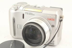 OLYMPUS オリンパス C-750 コンパクト デジタルカメラ CAMEDIA 6.3-63mm f2.8-3.7 シルバー コンデジ デジカメ 撮影 写真 4822