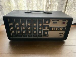 ★中古★ ELK 201 Solid State ヘッドアンプ ミキサー エルク ビンテージアンプ リバーブ EQ 他 ★確認済★