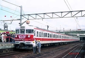 【鉄道写真】クハ111-21『祝関西線電化』 [5101623]