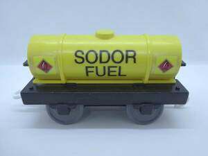 プラレール きかんしゃトーマス タンク車 黄色 SODOR FUEL USED