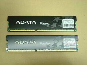 ADATA AX3U1600GC4G9-2G DDR3 1600G PC3-12800 XMP 4GB×2枚 計8GB