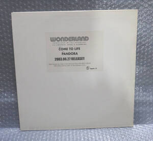 【プロモ】WONDERLAND/COME TO LIFE C/W PANDORA /PRODUCED BY DJ KOUSUKE