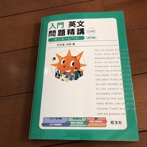 入門英文問題精講　宇佐美光昭　送料185円～