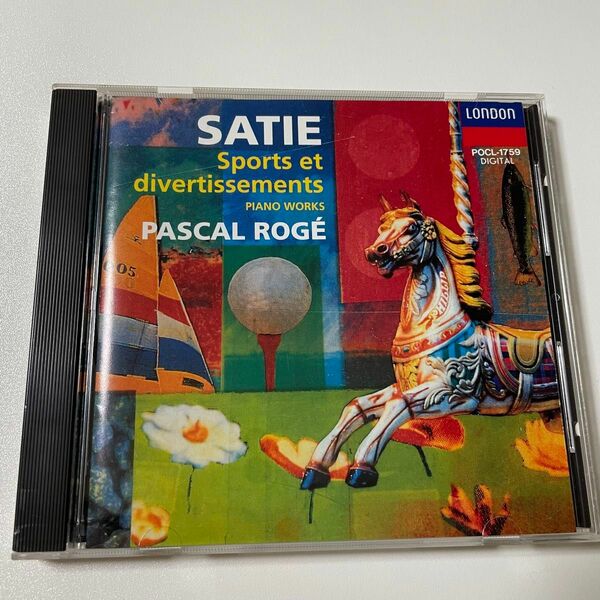 サティ Satie スポーツと気晴らし パスカル・ロジェ Pascal Roge