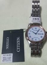 未使用 CITIZEN シチズン レディース腕時計 PD7136-80A 自動巻き 定価￥40700 サファイアガラス 裏スケルトン仕様_画像1