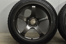 【美品 バリ溝】アドバンレーシング GT 18in 9J +53 PCD120 ヨコハマ アイスガード iG70 245/40R18 FK2 FK8 FL5 シビック TYPE-R 即納可能_画像5