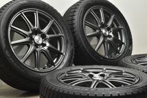 【美品】ファイナルスピード 16in 6.5J +48 PCD100 トーヨー ウインタートランパス TX 205/55R16 30 50 プリウス ウィッシュ インプレッサ_画像2