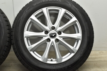 【良好品】エクシーダー 17in 7J +38 PCD114.3 ダンロップ ウィンターマックス WM01 215/60R17 C-HR アルファード オデッセイ CX-30_画像6