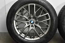 【程度良好品】ユーロバーン 17in 7.5J +52 PCD112 グッドイヤー アイスナビ7 225/55R17 BMW X1 F48 49 X2 F39 スタッドレス 即納可能_画像5