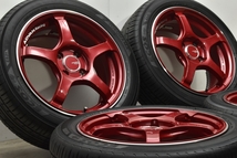 【希少品】ADVAN Racing TC-4 15in 6J +45 PCD100 ヨコハマ ECOS ES31 175/55R15 タンク パッソ ルーミー ミラージュ トール 即納可能_画像2