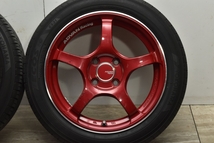 【希少品】ADVAN Racing TC-4 15in 6J +45 PCD100 ヨコハマ ECOS ES31 175/55R15 タンク パッソ ルーミー ミラージュ トール 即納可能_画像6