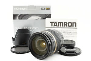 元箱付き、付属品多数！TAMRON タムロン AF 17-50mm f/2.8 XR Di II VC LD ASP EOS B005 キヤノン EFマウント カメラレンズ