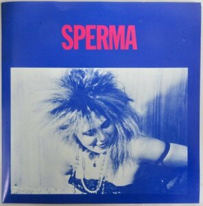 SPERMA / PLEASE LOVE ME TONIGHT / BEAT CRAZY RECORD-2 ポスター付き！［スペルマ］ 中古シングル