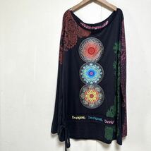 Desigual デジグアル　デシグアル　チュニック　ロンT カットソー XXL_画像1