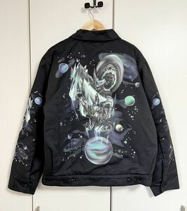 美品☆[NOT FOR SALE×SUGATA] SOUTH SIDE WORK JACKET バイクプリント ワークジャケット XL ノットフォーセール