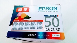 未使用 EPSON エプソン 純正インクカートリッジIC6CL50/6MP 訳あり