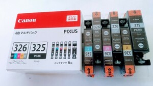 未使用Canon キャノン 純正インク カートリッジBCI―326+325/6MP訳あり